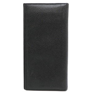Bvlgari Men's Long Wallet Leather Black
